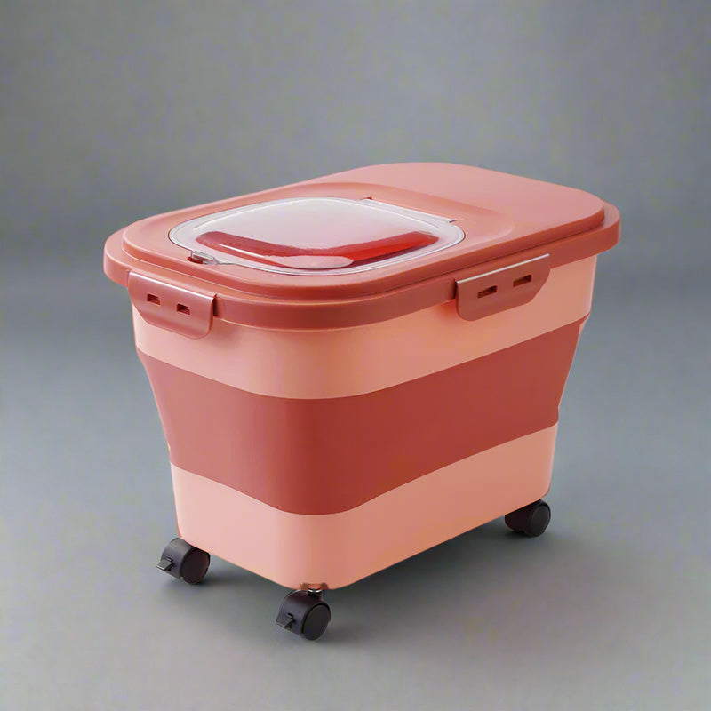 Foldable Pet Food Container